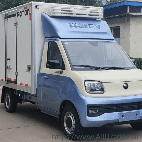 Foton Forland Q Electric Refrigerated Van 5.5m 8 Cubic - Cold Chain Logistics for South America, Changsha China Manufacturer